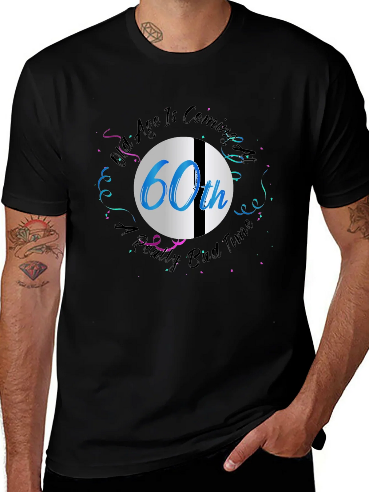 Funny 60th Birthday Celebration T-Shirt product image 1