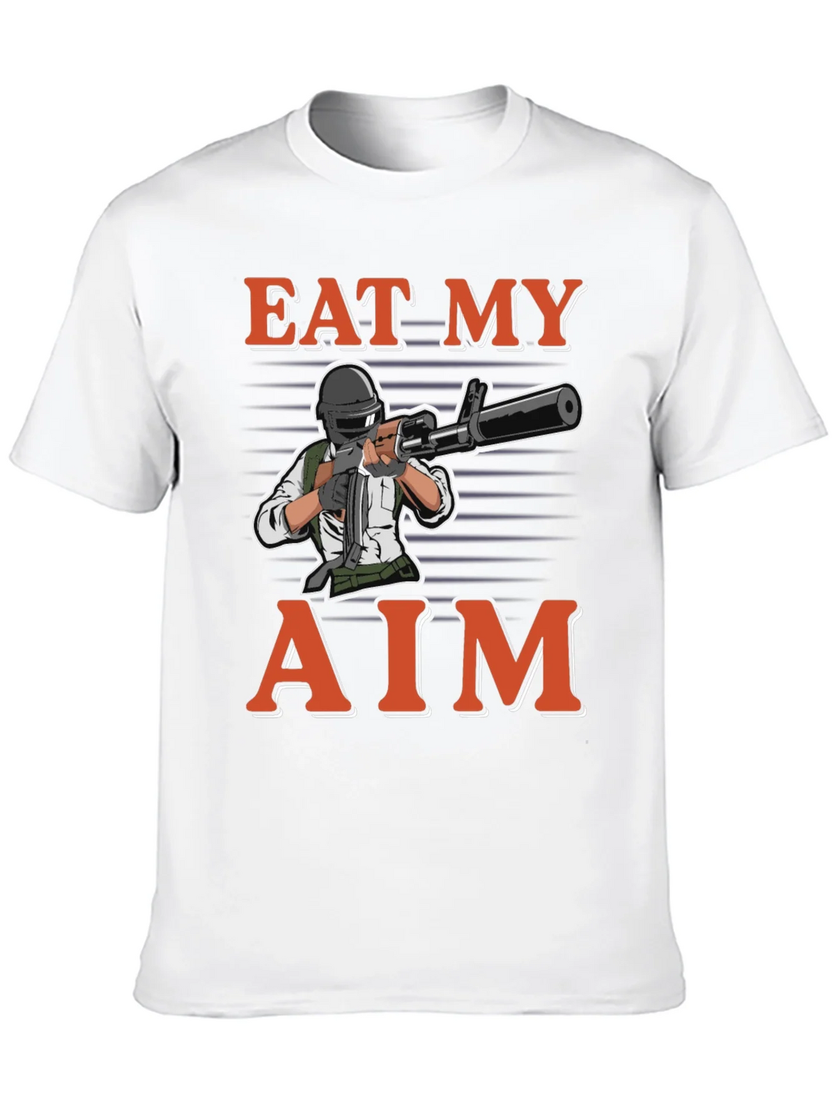 Eat My Aim Gaming T-Shirt - Black Cotton Tee product image 9