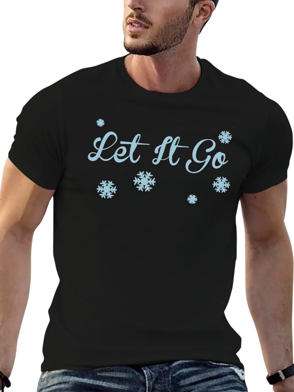 Let It Go Snowflake Graphic Tee product image 6