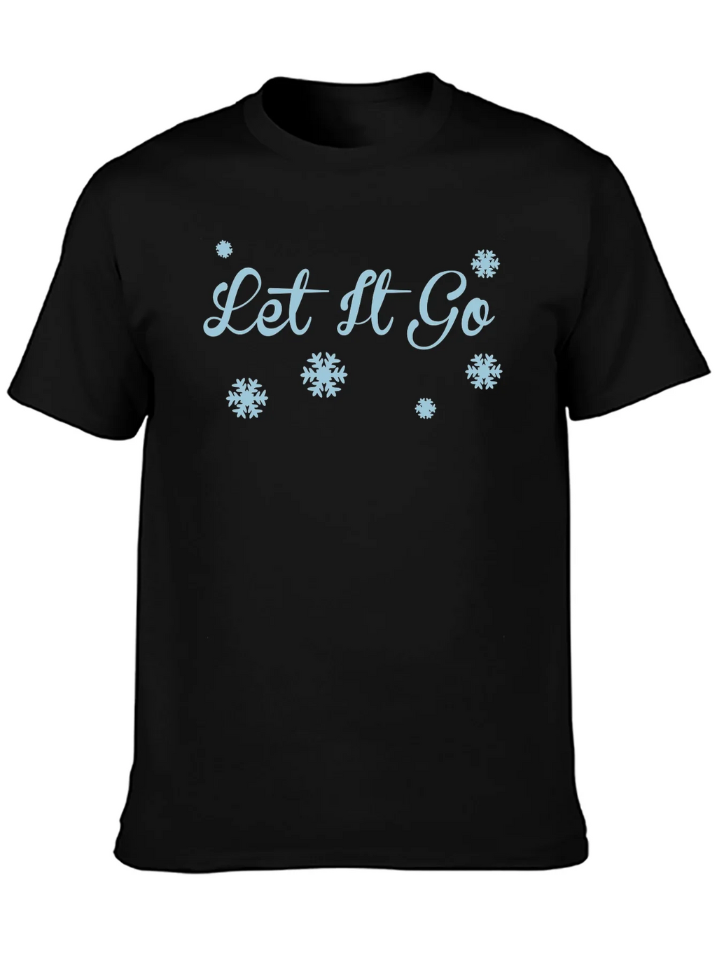 Let It Go Snowflake Graphic Tee product image 3