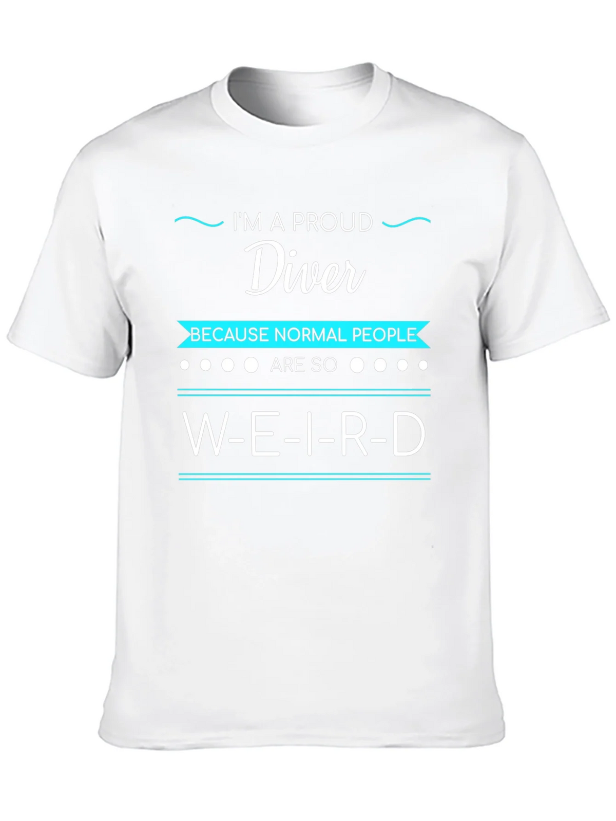 Proud Diver Weird T-Shirt - Funny Diving Apparel product image 4