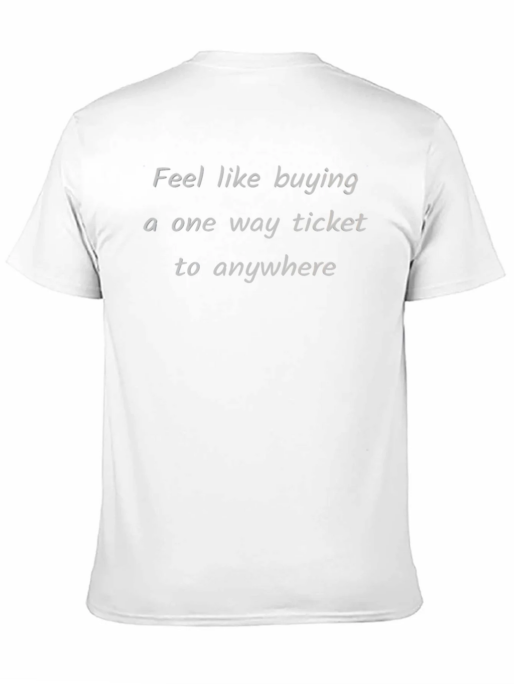 One Way Ticket Graphic Tee - Wanderlust Shirt product image 6