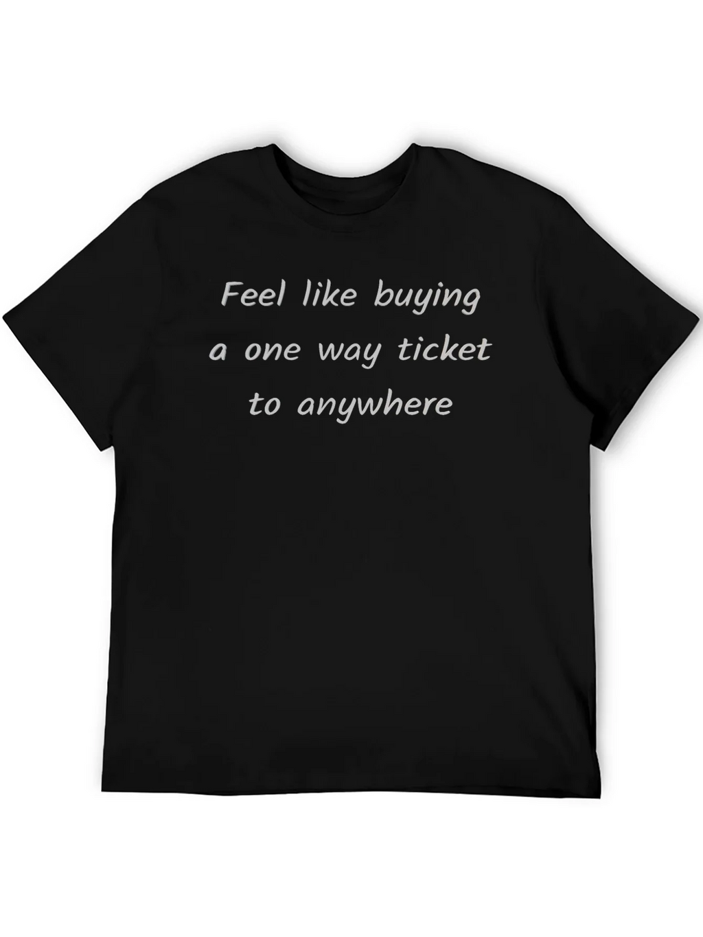 One Way Ticket Graphic Tee - Wanderlust Shirt product image 4