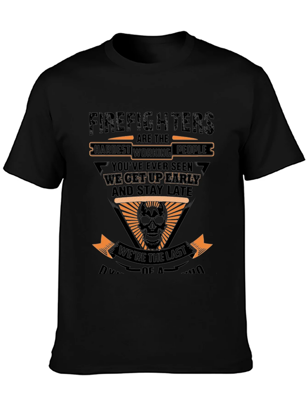 Firefighter Graphic T-Shirt product image 3