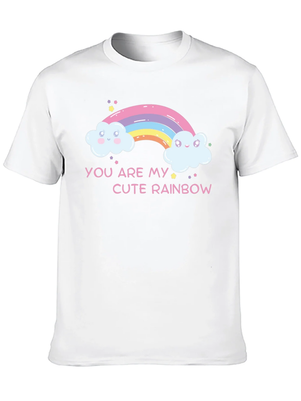 Cute Rainbow Graphic Tee - You Are My T-Shirt product image 9