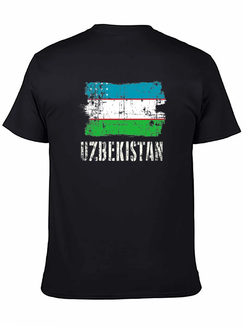 Uzbekistan Flag Graphic T-Shirt product image 4