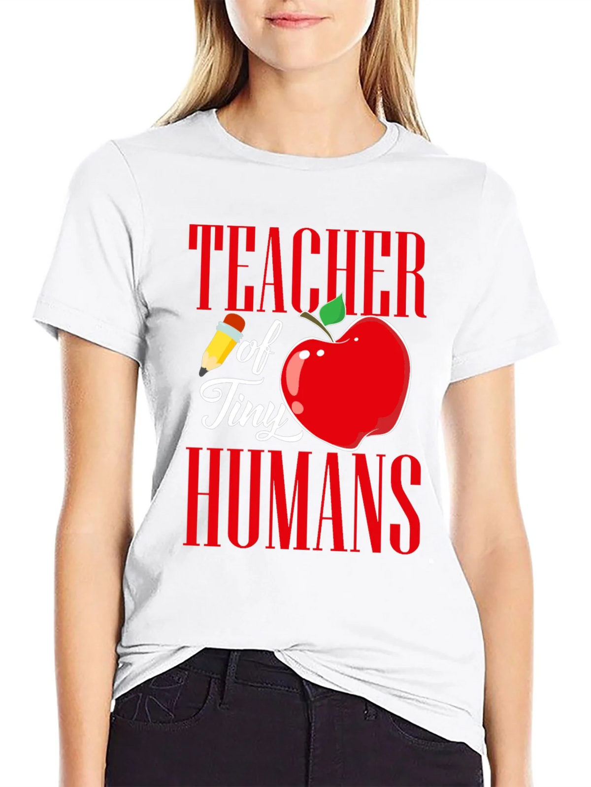 Teacher of Tiny Humans Graphic T-Shirt product image 8