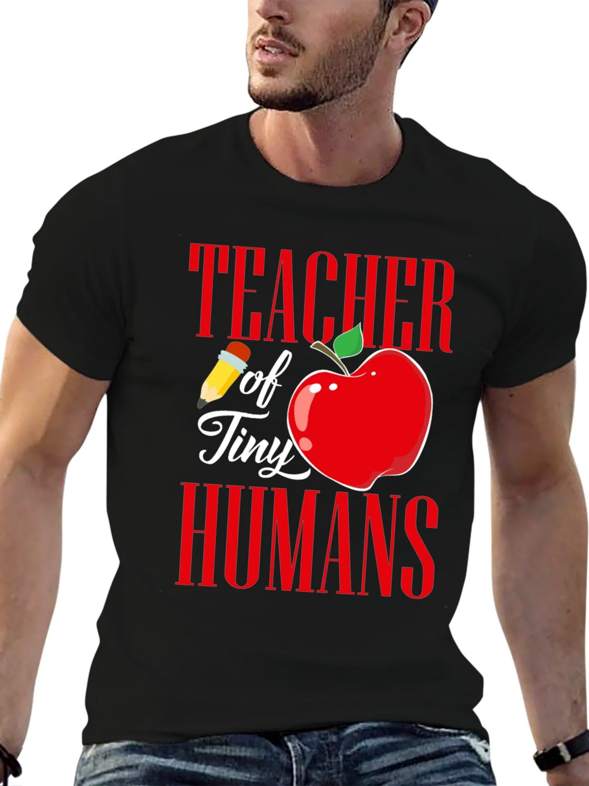 Teacher of Tiny Humans Graphic T-Shirt product image 6