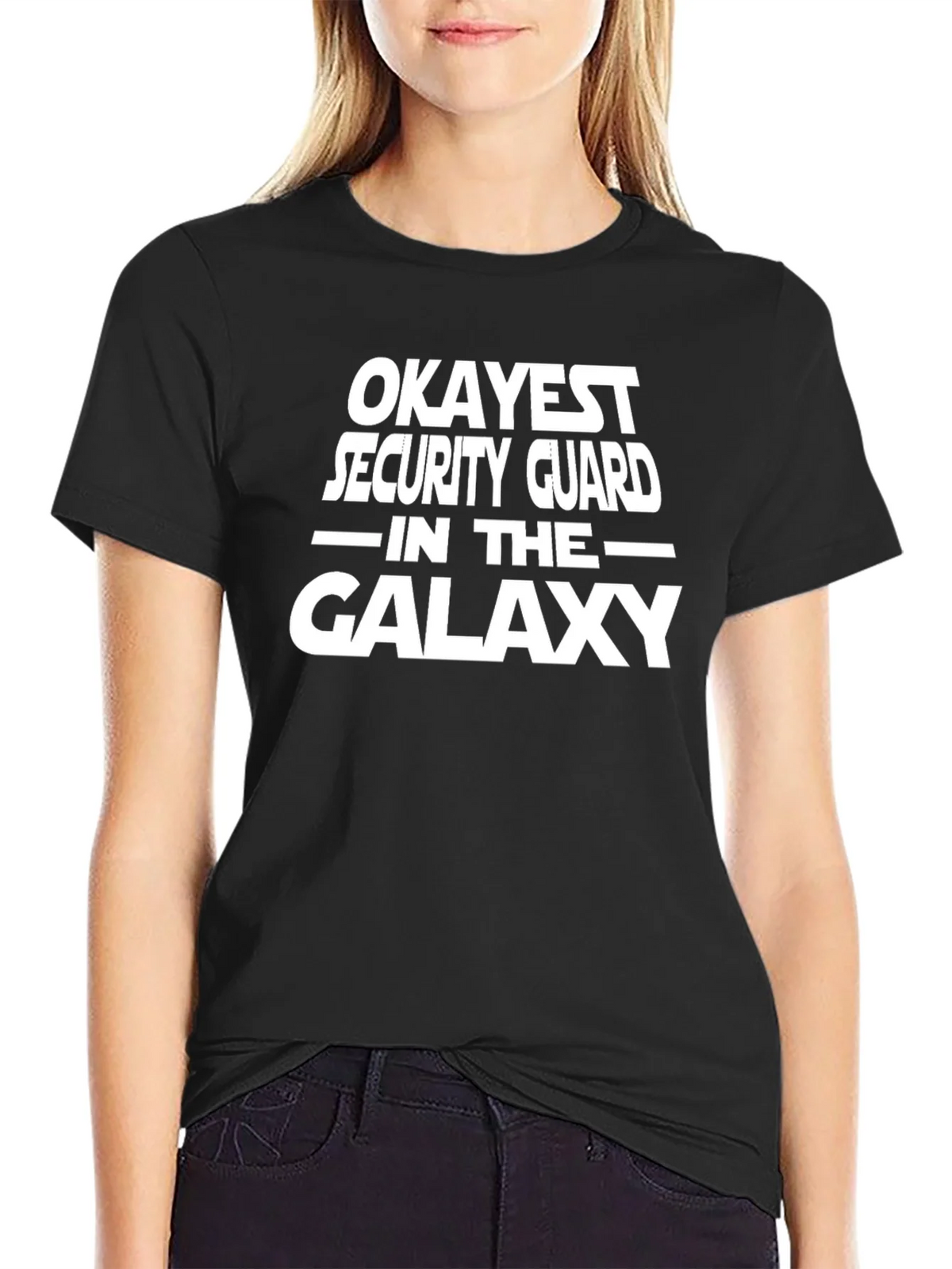 Okayest Security Guard Galaxy T-Shirt product image 2