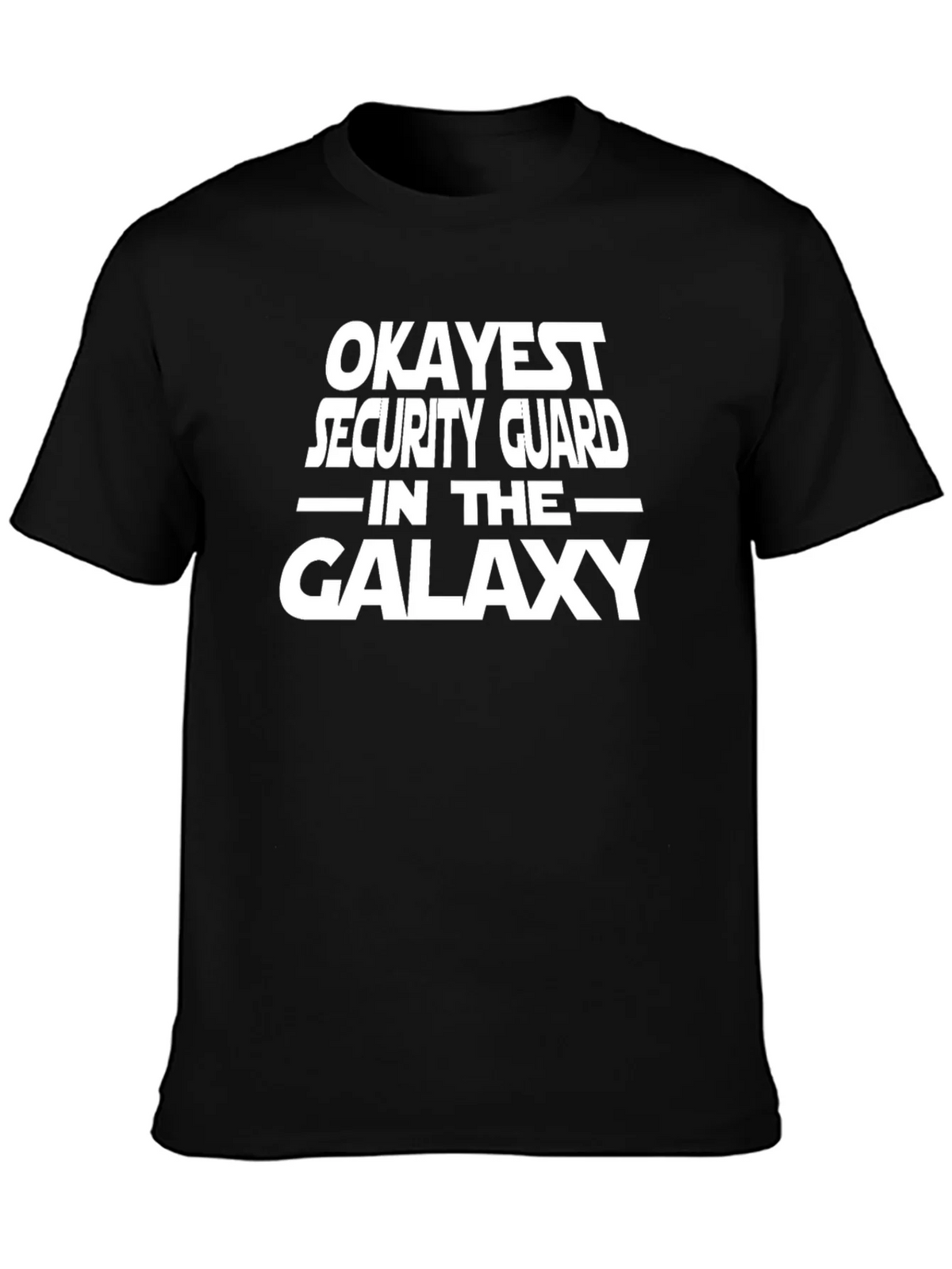 Okayest Security Guard Galaxy T-Shirt product image 3