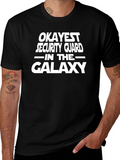 Okayest Security Guard Galaxy T-Shirt product image 1