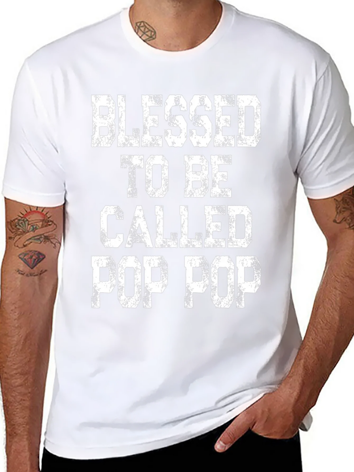 Blessed To Be Called Pop - Graphic T-Shirt product image 7