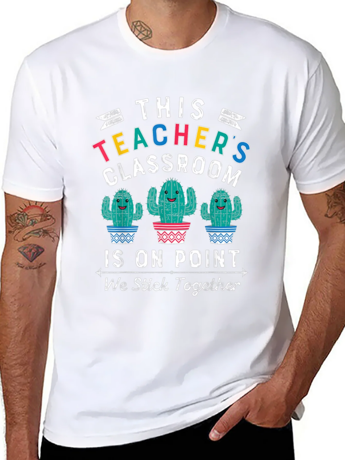 Teachers Classroom On Point Graphic T-Shirt product image 5