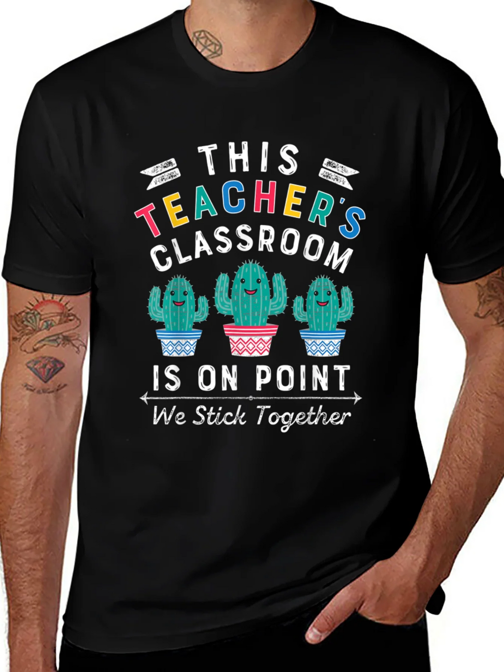 Teachers Classroom On Point Graphic T-Shirt product image 1