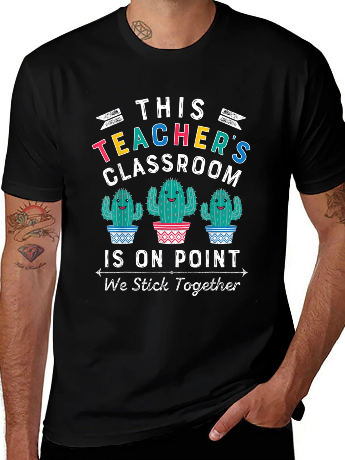 Teachers Classroom On Point Graphic T-Shirt product image 1
