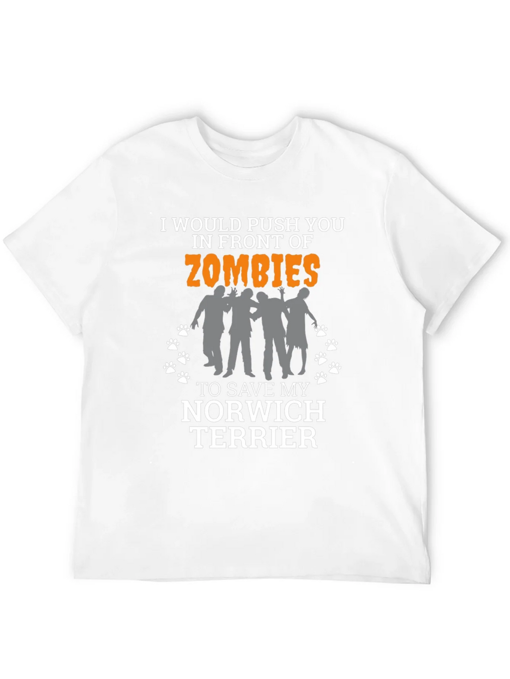 Zombie Norwich Terrier T-Shirt product image 11