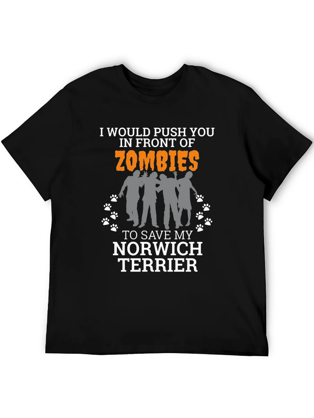 Zombie Norwich Terrier T-Shirt product image 5