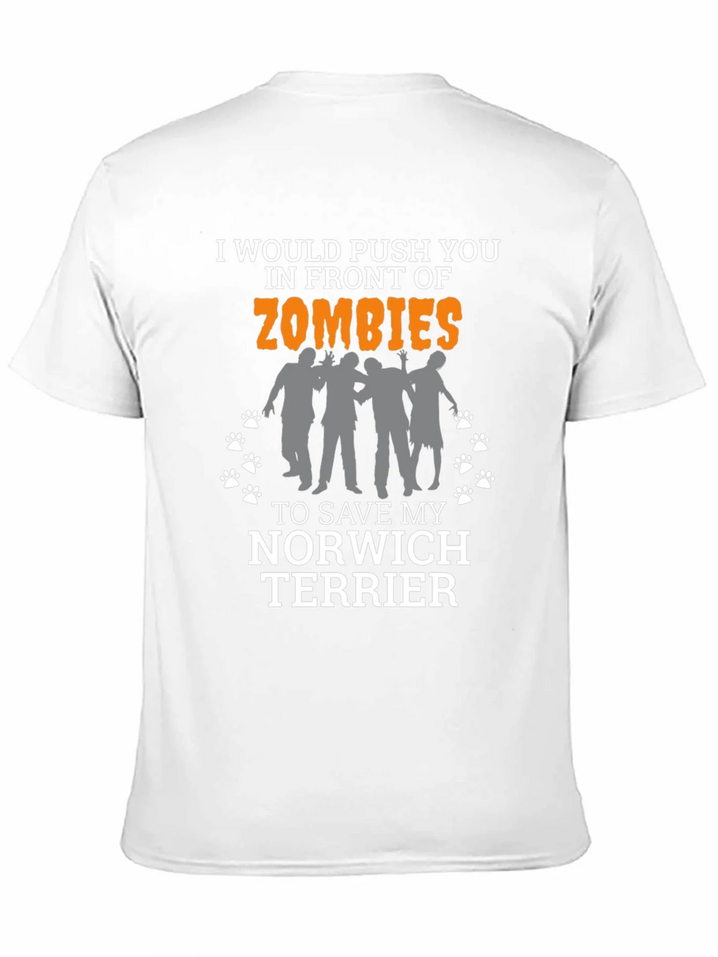Zombie Norwich Terrier T-Shirt product image 10