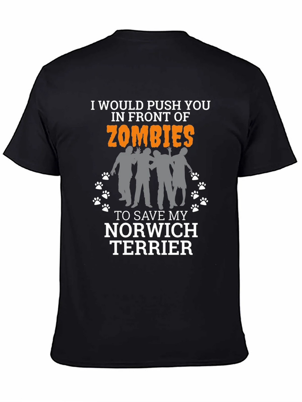 Zombie Norwich Terrier T-Shirt product image 4