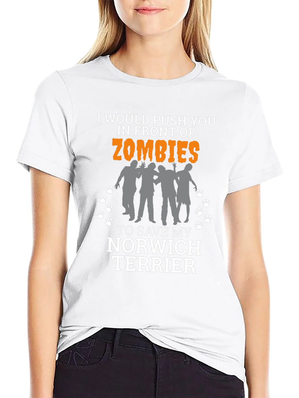 Zombie Norwich Terrier T-Shirt product image 8