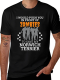 Zombie Norwich Terrier T-Shirt product image 1
