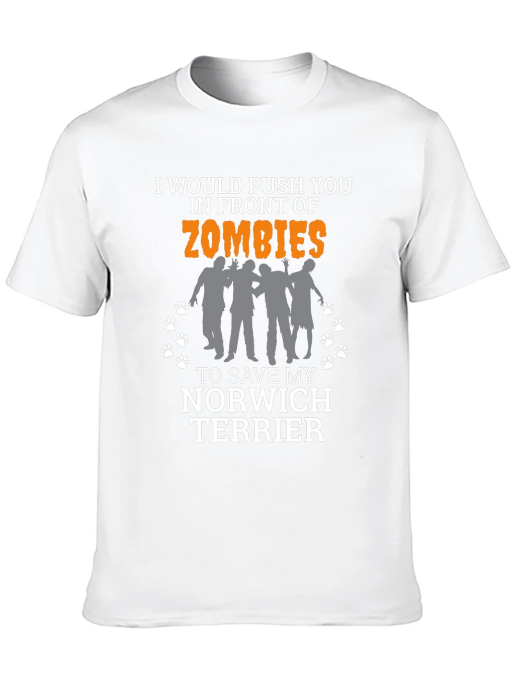 Zombie Norwich Terrier T-Shirt product image 9