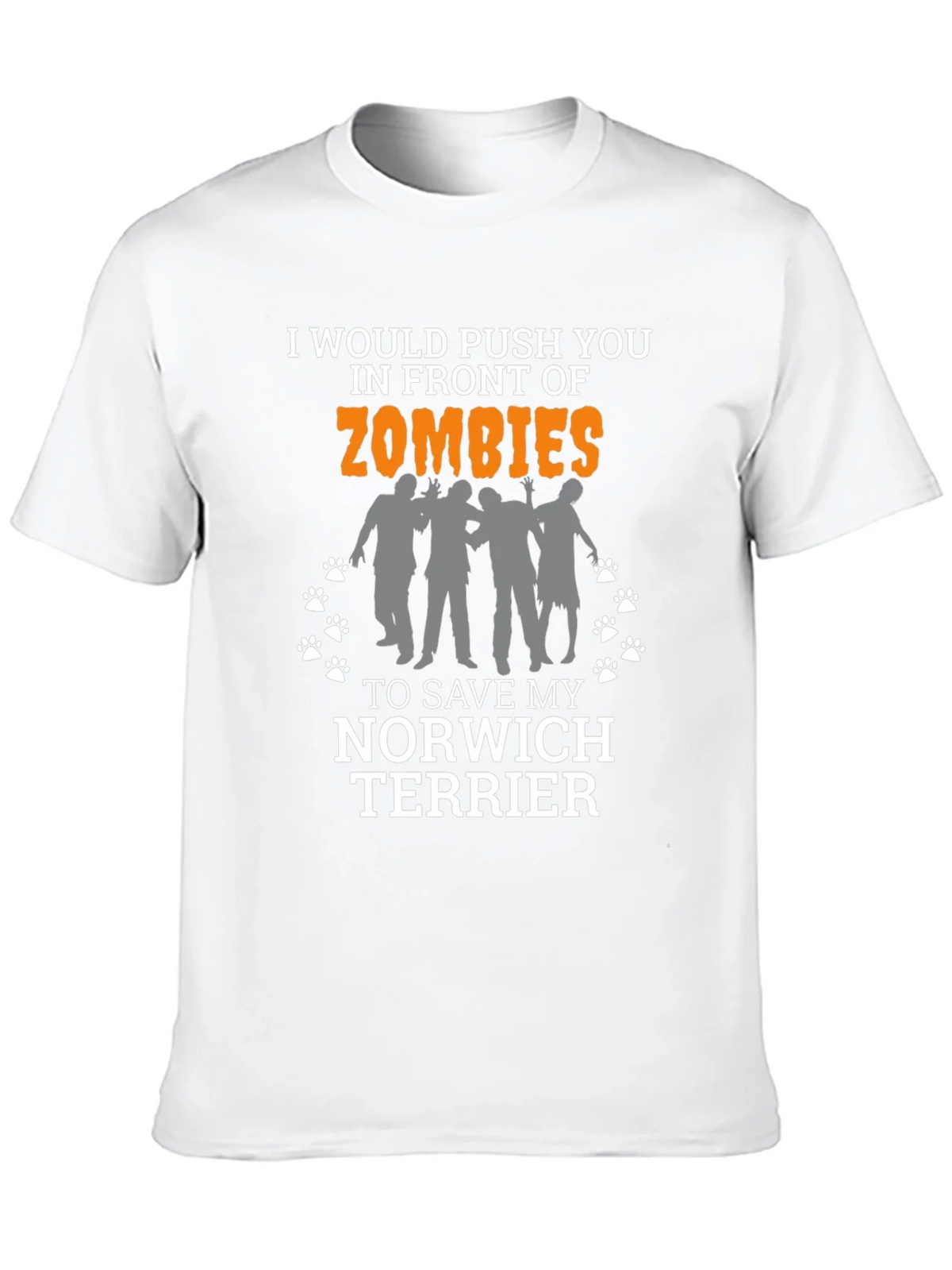 Zombie Norwich Terrier T-Shirt product image 9