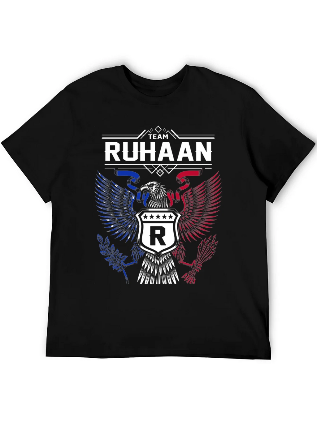 Team Ruhaan Eagle Crest Graphic T-Shirt - Patriotic Design product image 5
