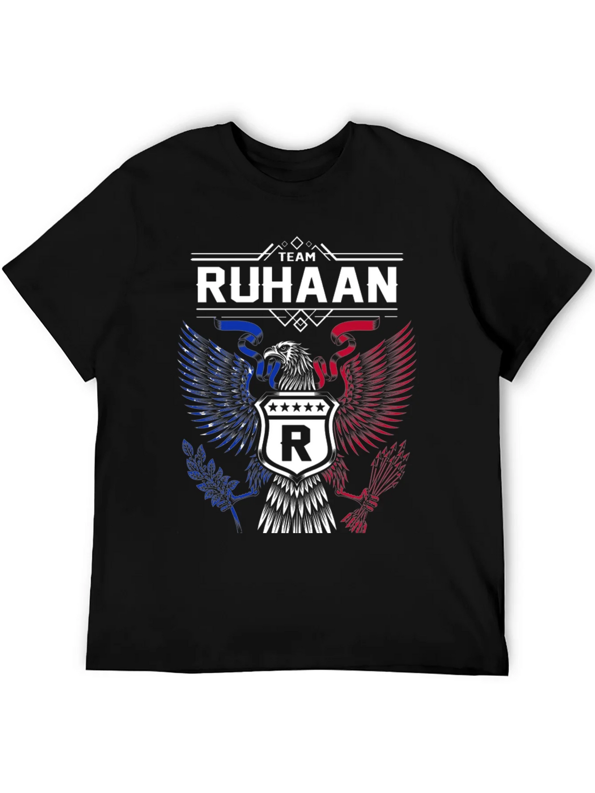 Team Ruhaan Eagle Crest Graphic T-Shirt - Patriotic Design product image 5