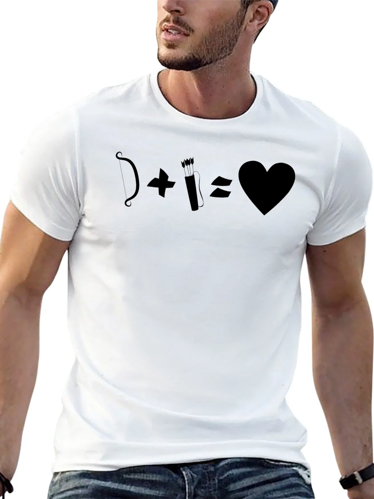 Archery Heart Graphic T-Shirt product image 12