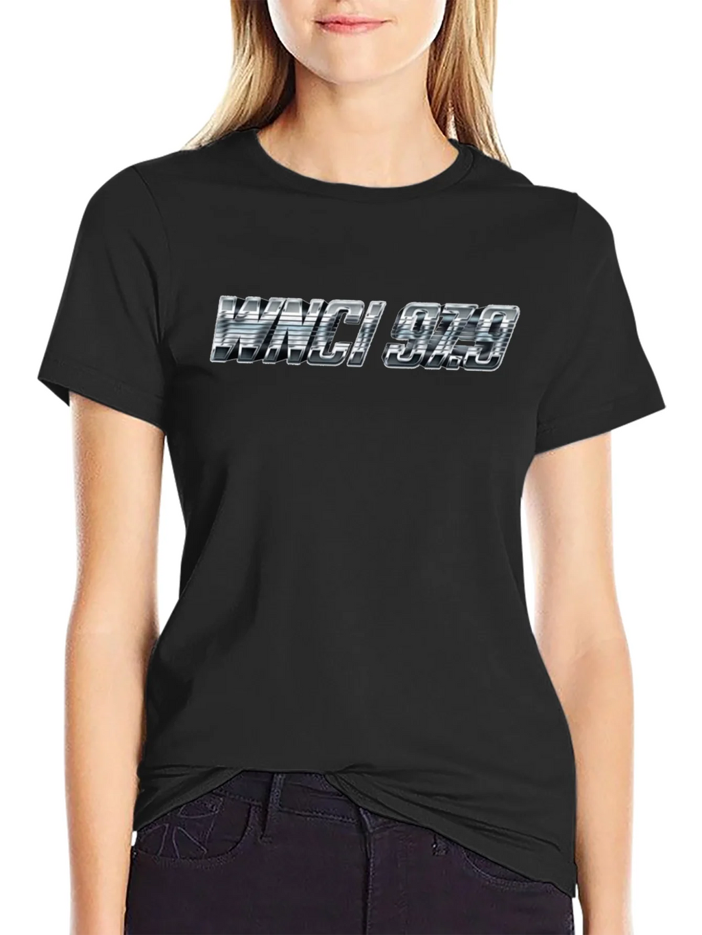 Retro WNCI 97.9 T-Shirt - Vintage Radio Tee product image 2