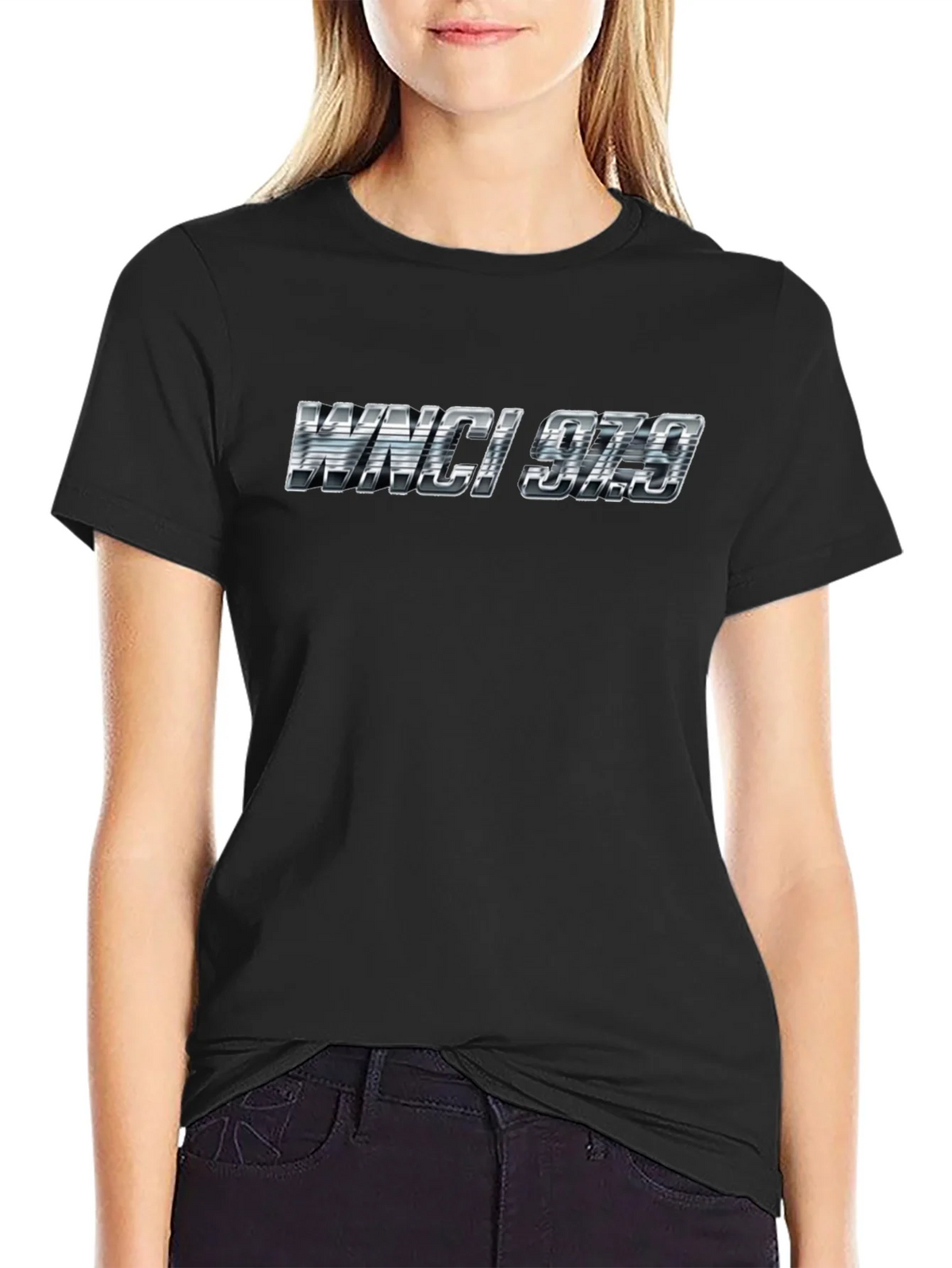 Retro WNCI 97.9 T-Shirt - Vintage Radio Tee product image 2