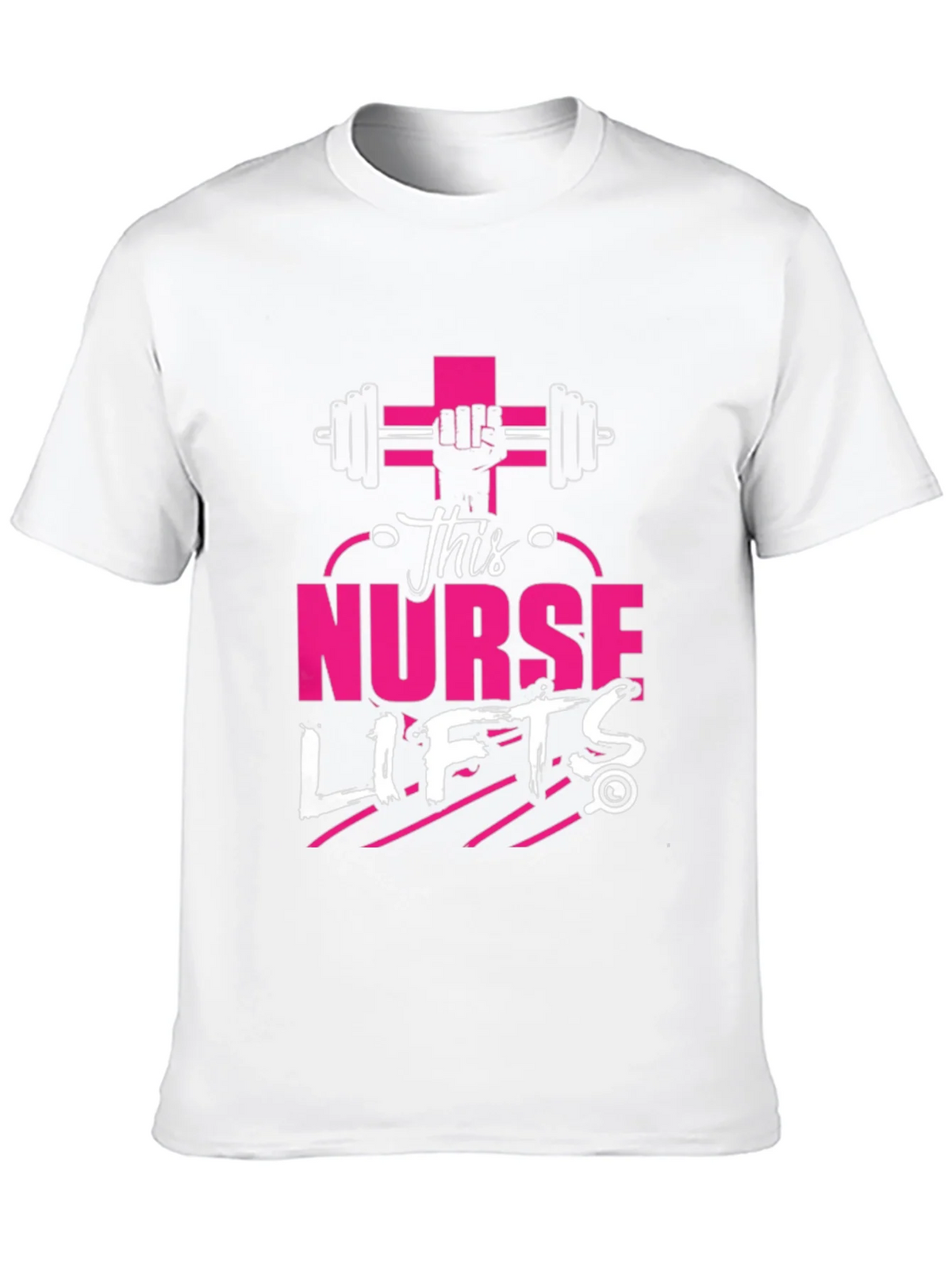 This Nurse Lifts T-Shirt: Fitness Apparel product image 9