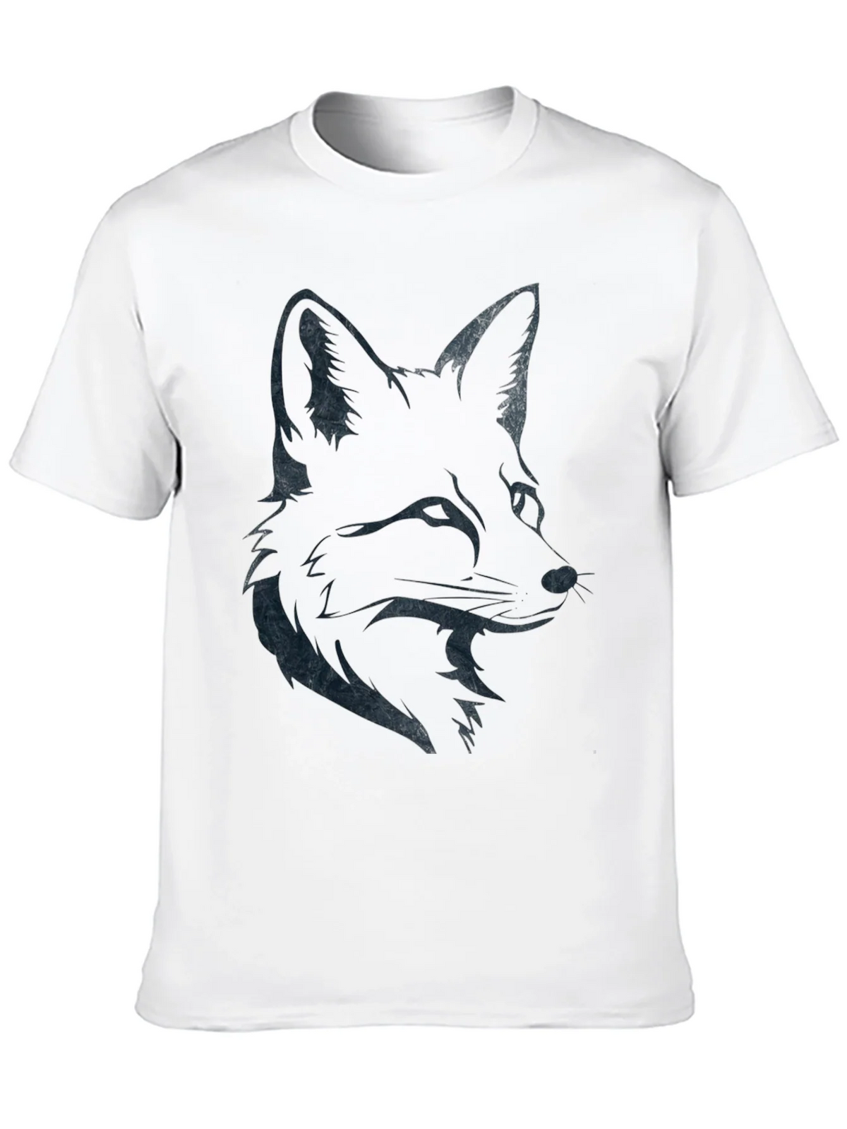 Fox Graphic Print Crew Neck T-Shirt product image 6