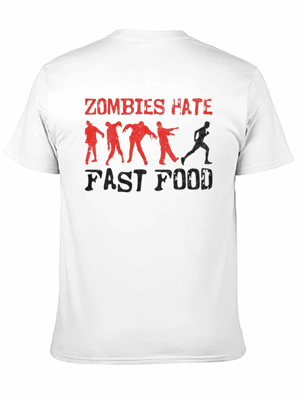 Zombies Hate Fast Food Graphic Tee product image 9