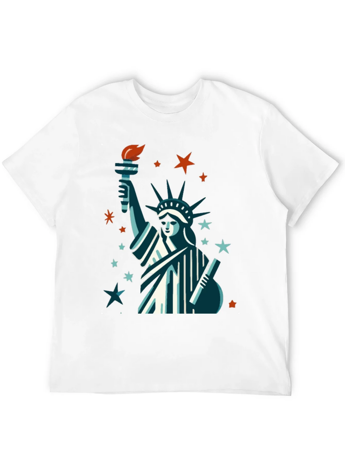 Statue of Liberty Graphic Tee - Patriotic USA Pride Shirt product image 11