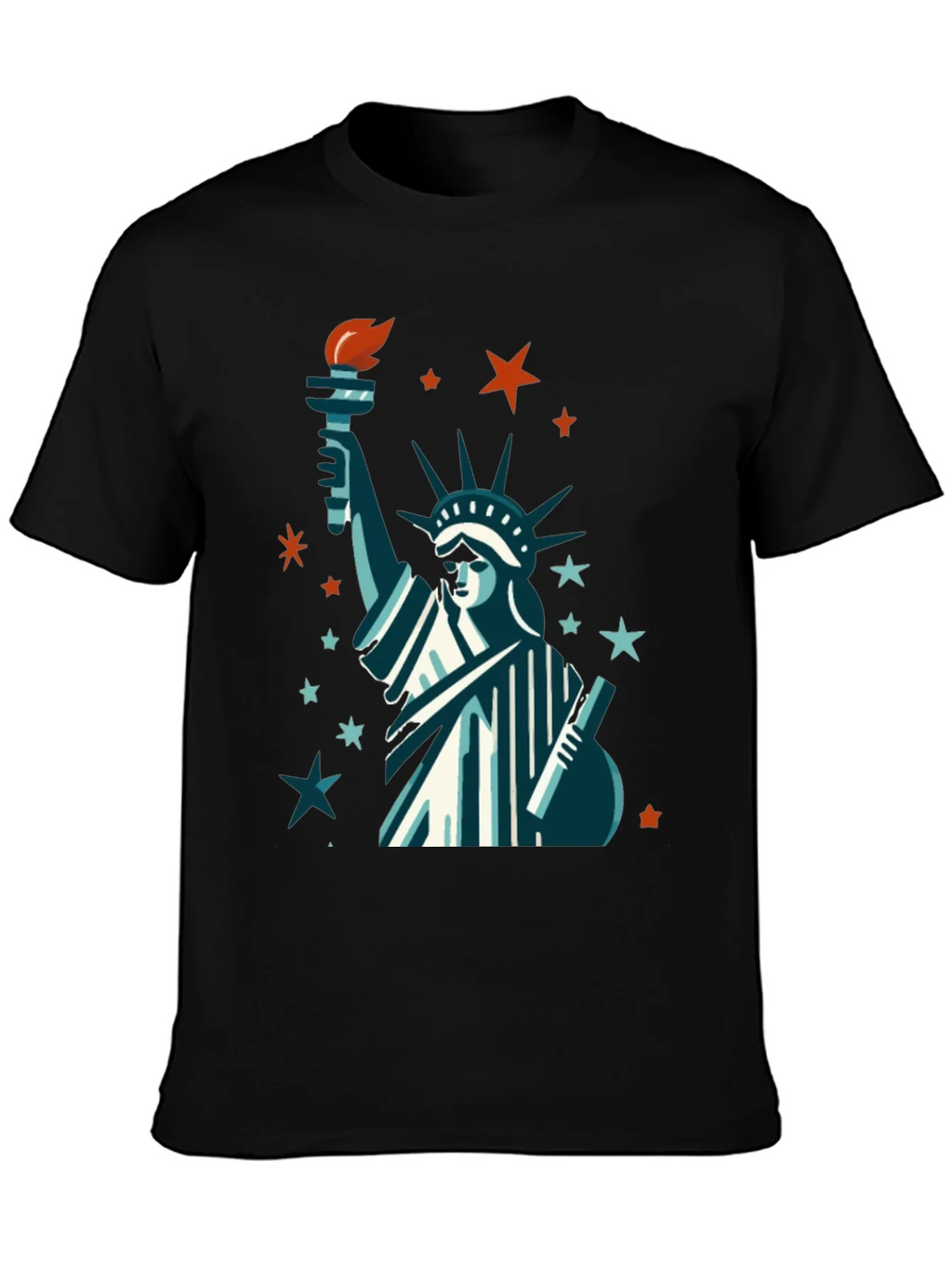 Statue of Liberty Graphic Tee - Patriotic USA Pride Shirt product image 3