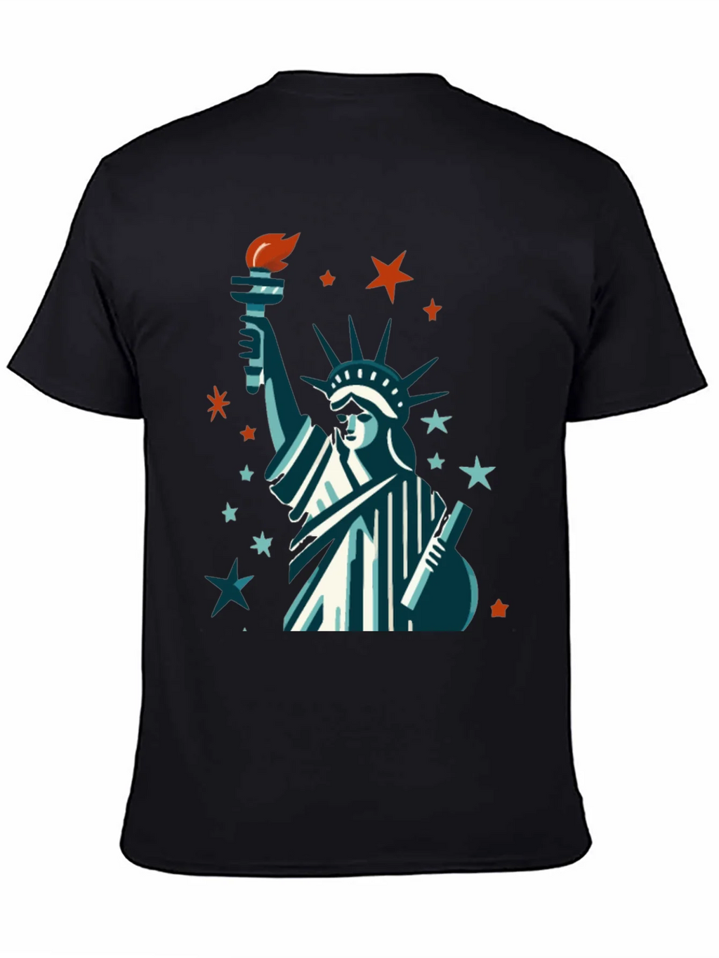 Statue of Liberty Graphic Tee - Patriotic USA Pride Shirt product image 4