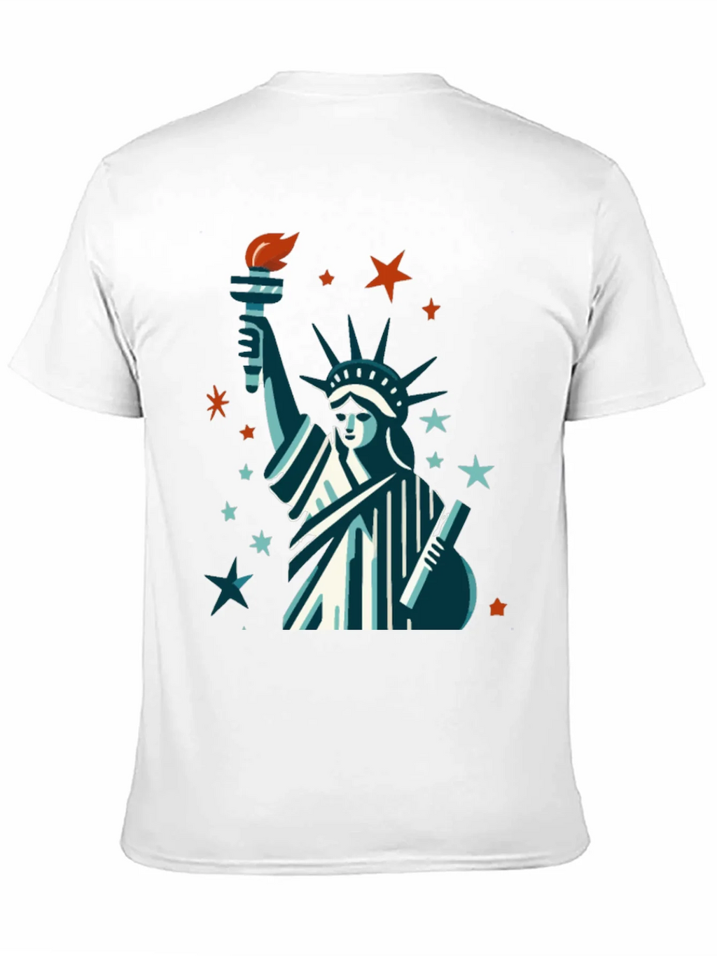 Statue of Liberty Graphic Tee - Patriotic USA Pride Shirt product image 10