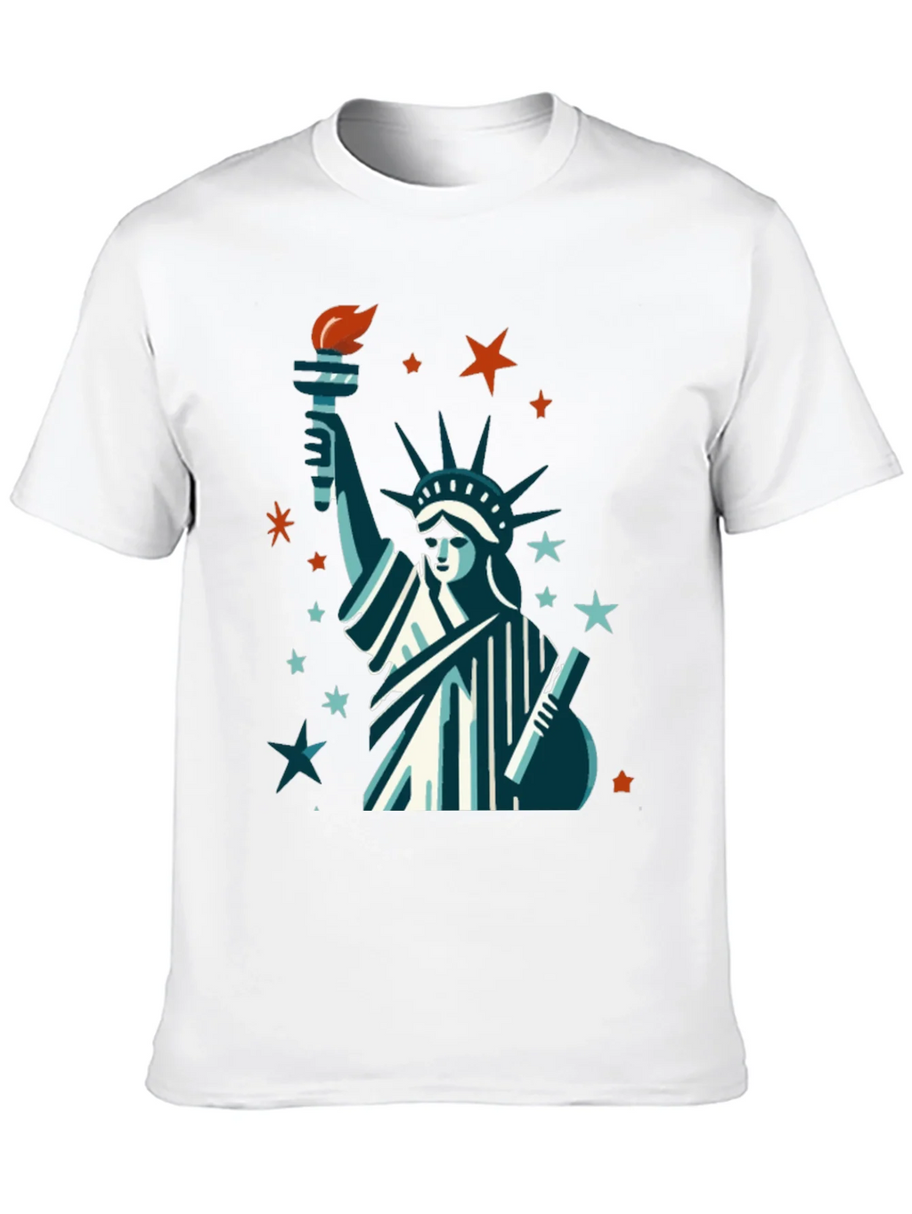 Statue of Liberty Graphic Tee - Patriotic USA Pride Shirt product image 9