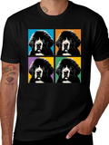 Pop Art Newfoundland Dog T-Shirt product image 1