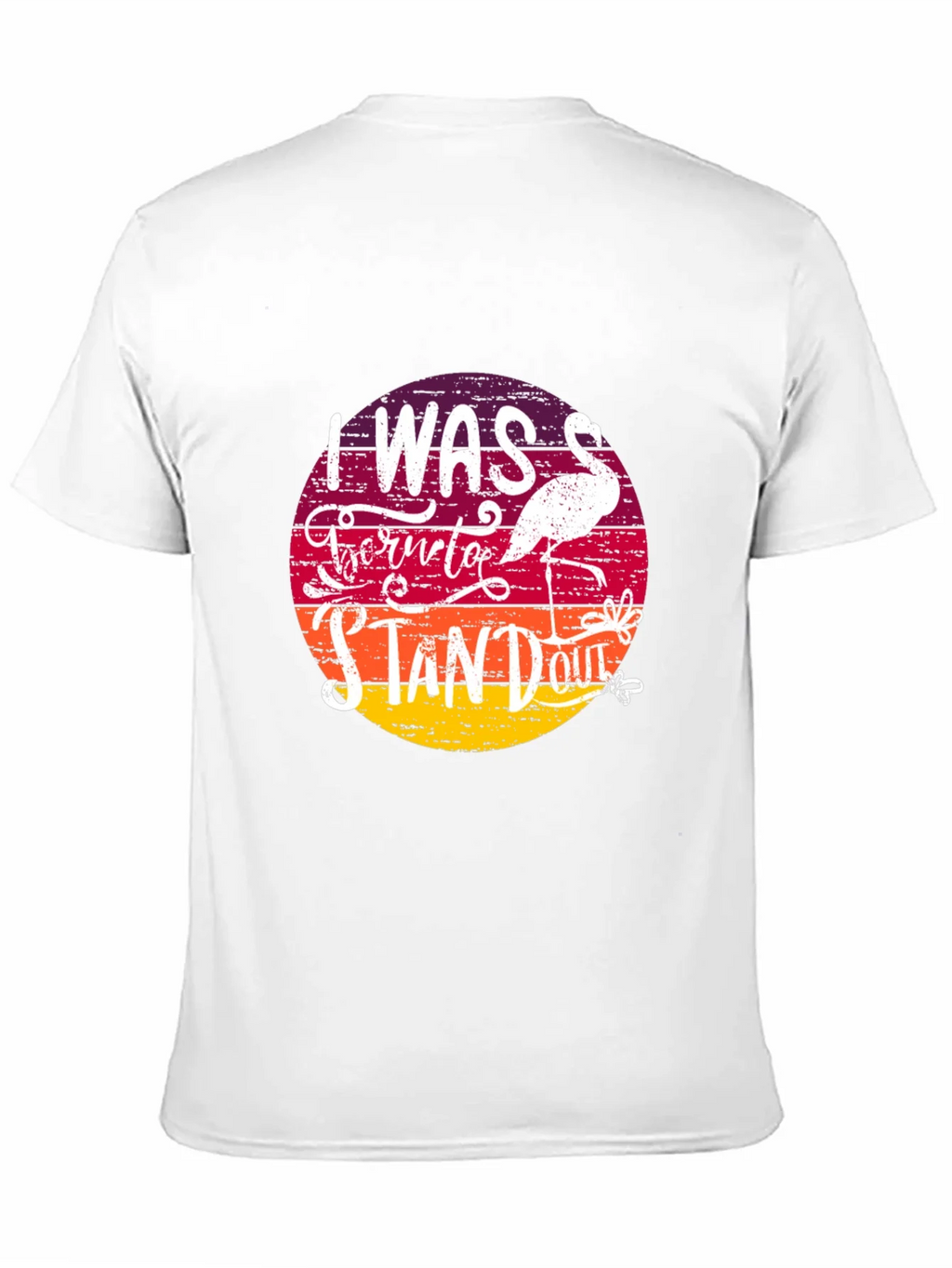 Born to Stand Out Flamingo T-Shirt product image 10