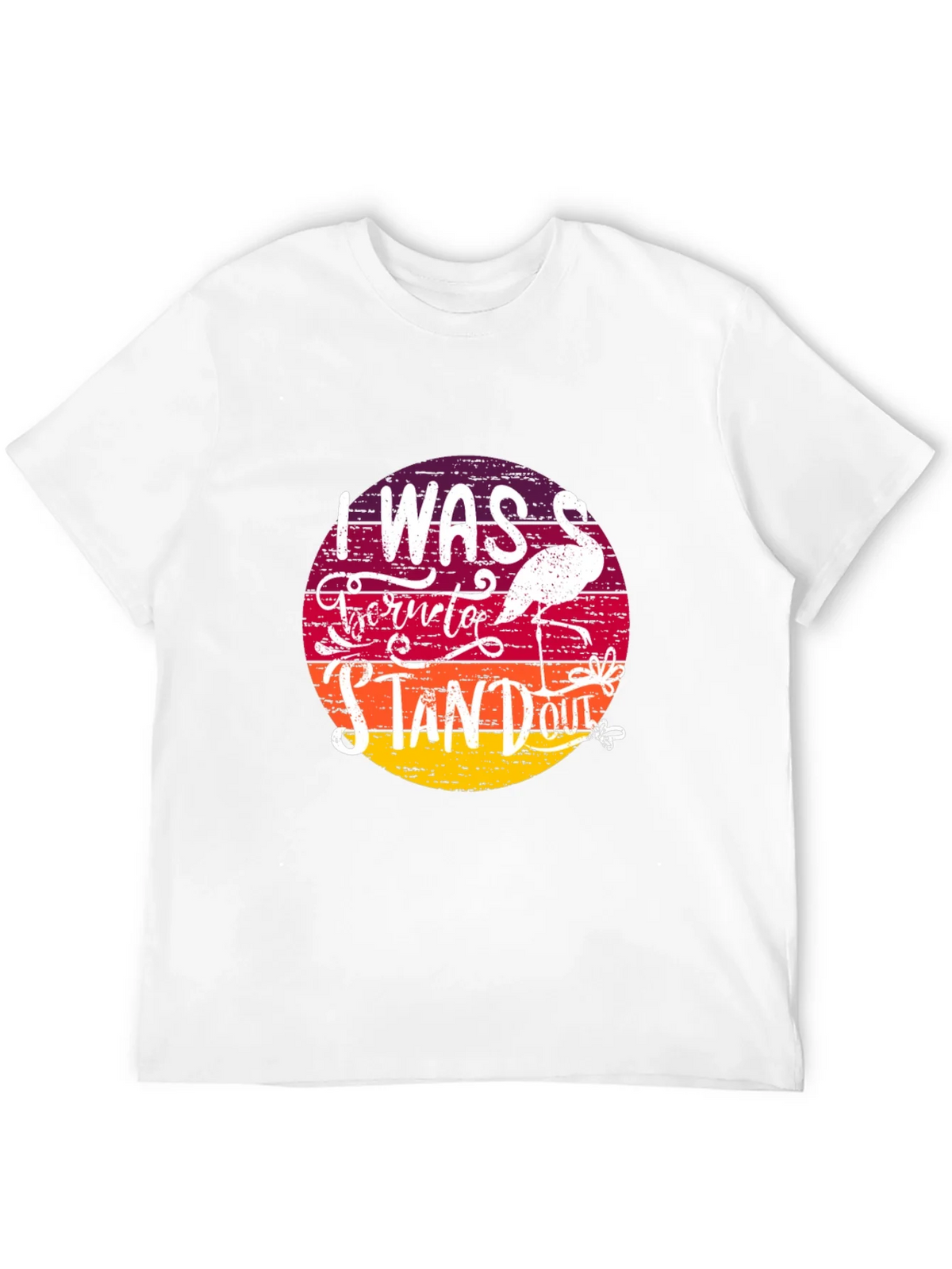 Born to Stand Out Flamingo T-Shirt product image 11