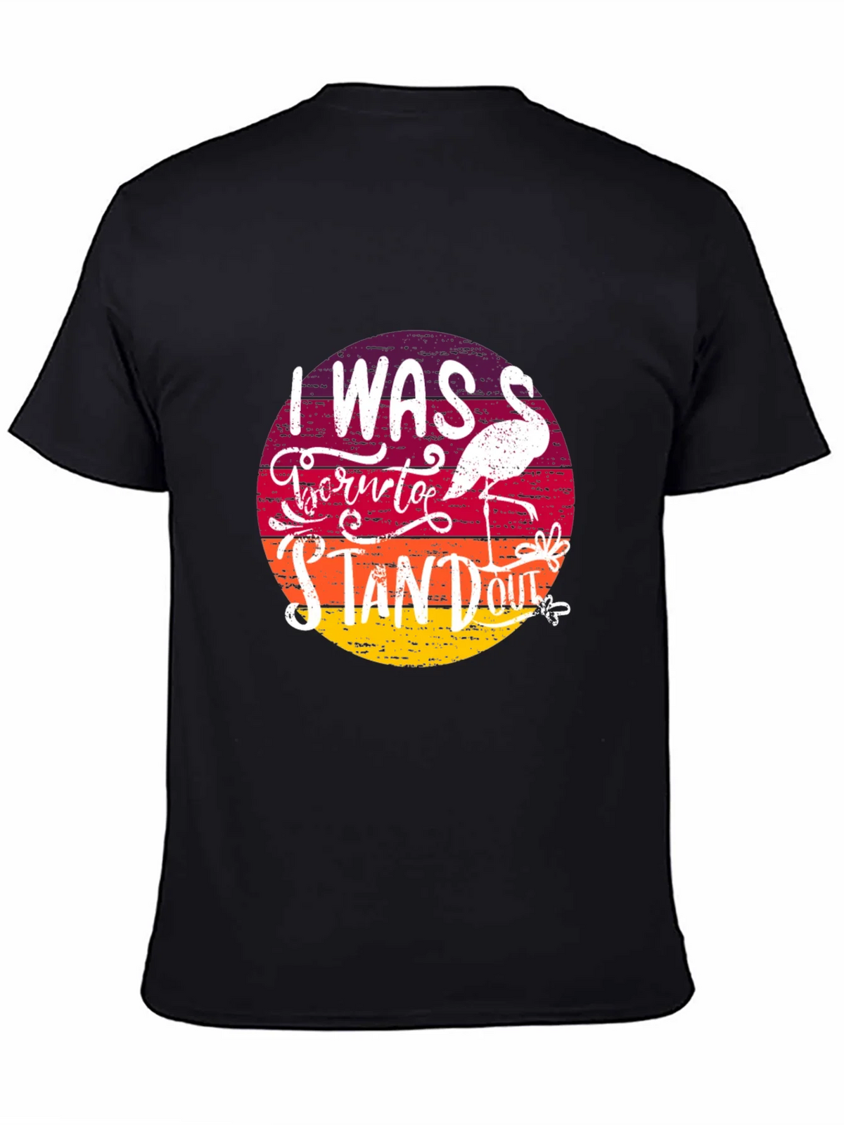 Born to Stand Out Flamingo T-Shirt product image 4