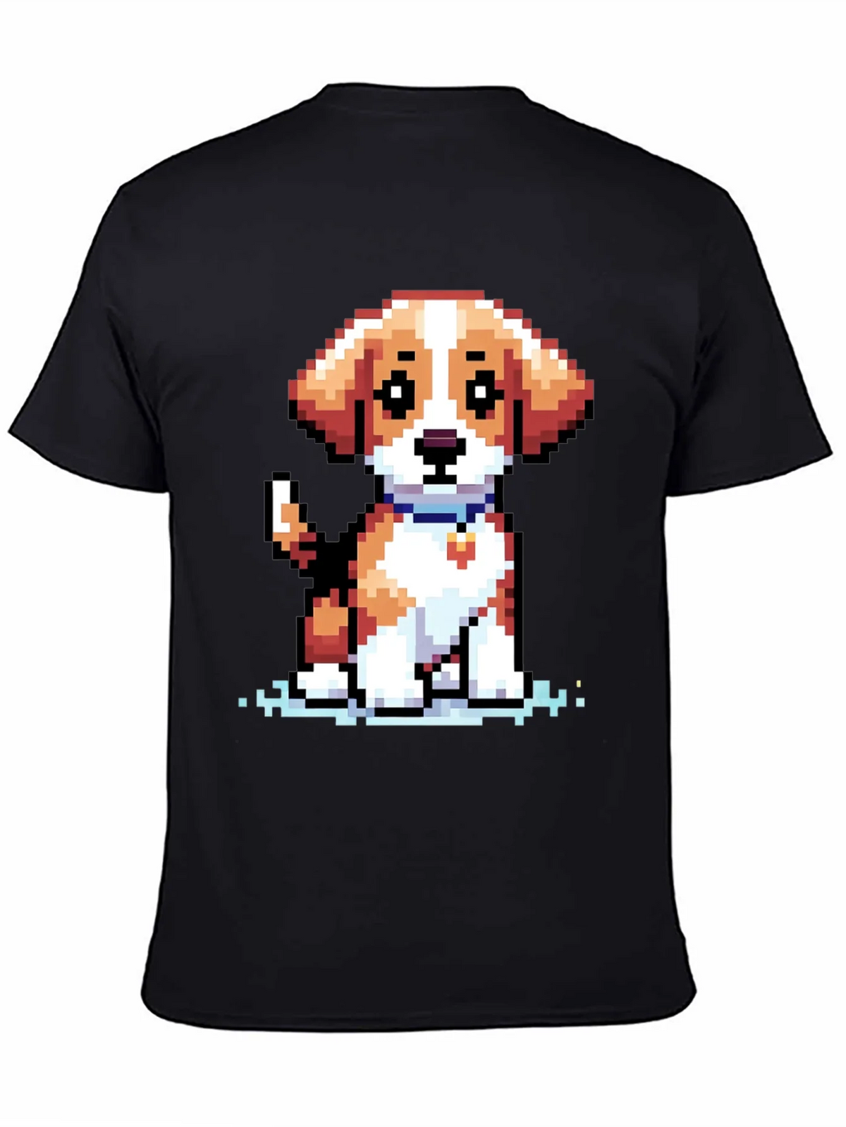 Pixel Dog T-Shirt - Cute 8-bit Puppy Design product image 4