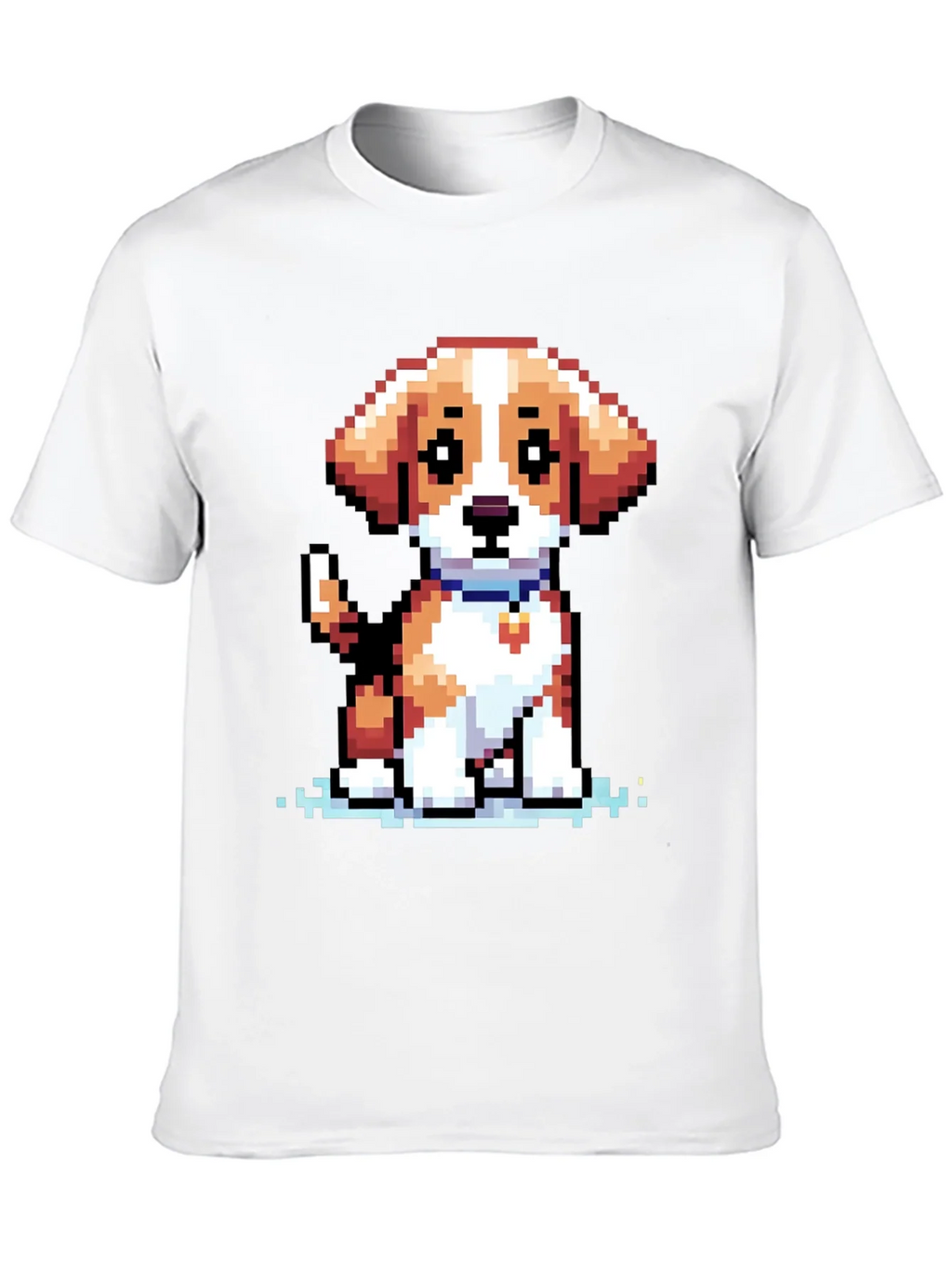 Pixel Dog T-Shirt - Cute 8-bit Puppy Design product image 9