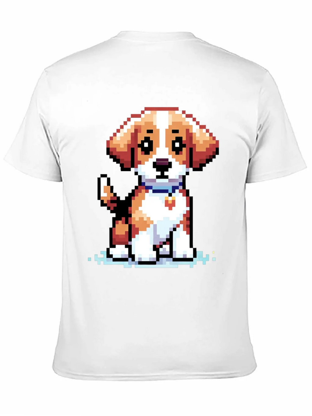 Pixel Dog T-Shirt - Cute 8-bit Puppy Design product image 10