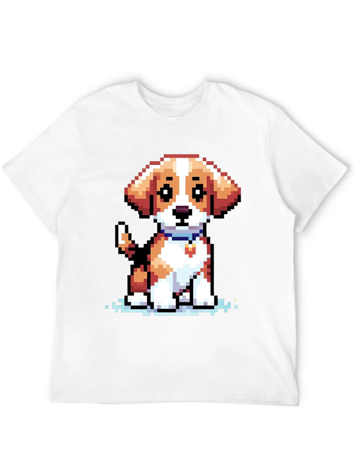 Pixel Dog T-Shirt - Cute 8-bit Puppy Design product image 11