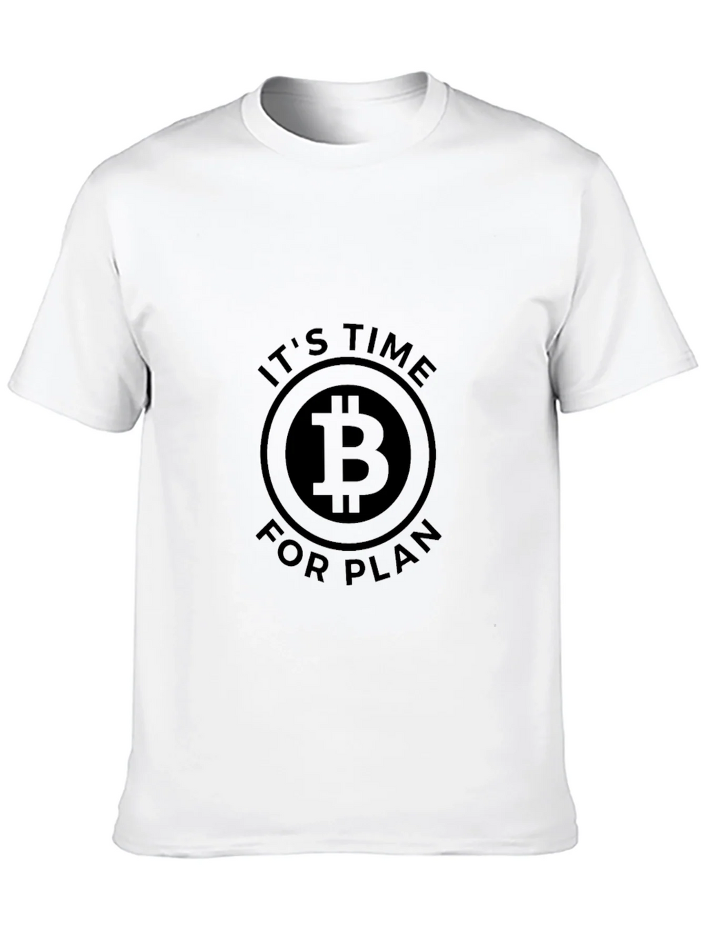 Bitcoin Its Time for Plan B Black T-Shirt product image 9