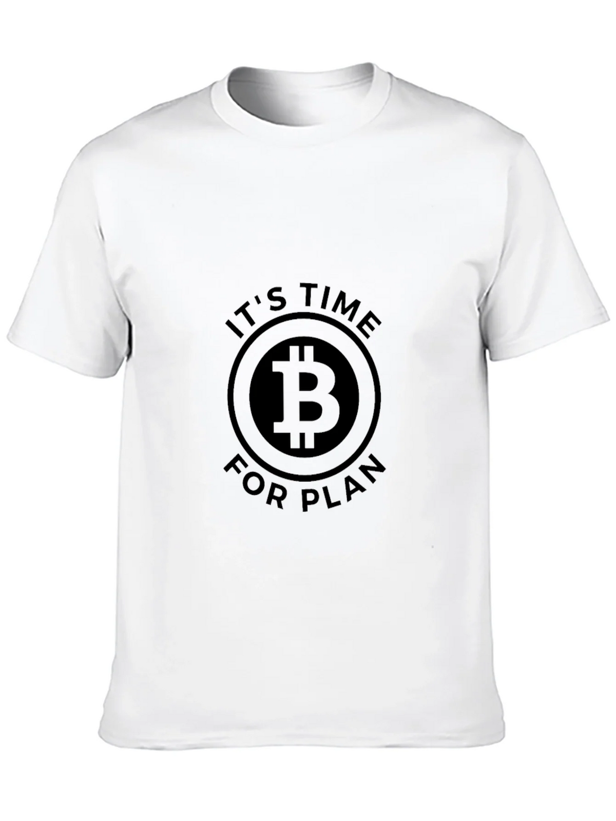 Bitcoin Its Time for Plan B Black T-Shirt product image 9